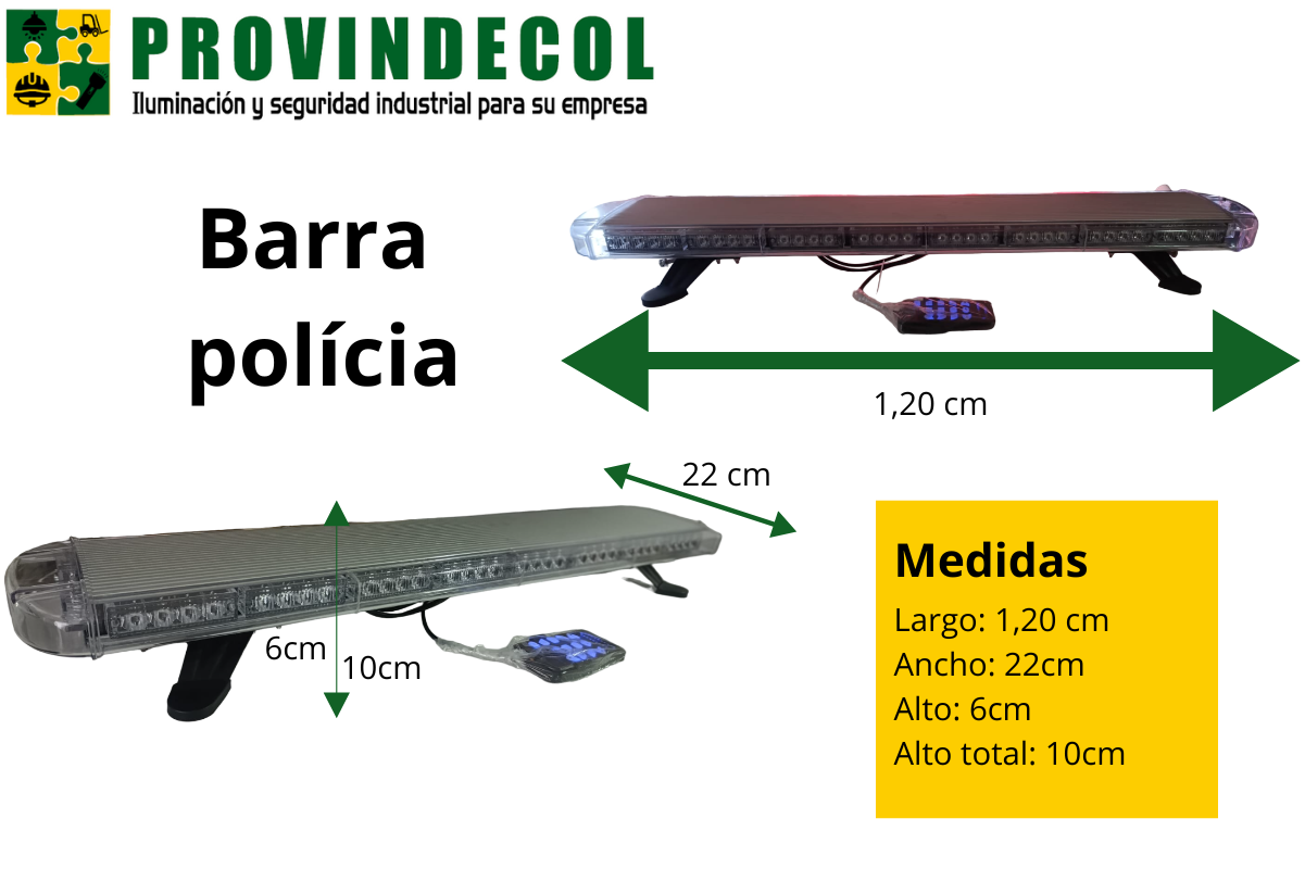 Barra Luces Policía - Imagen 3